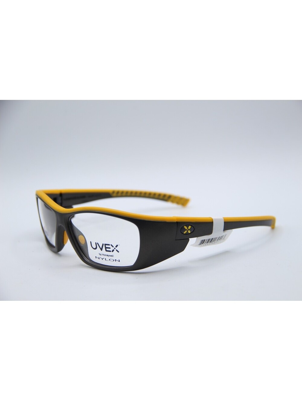 Uvex Honeywell Nylon Black Orange Authentic Eyeglasses 60-13